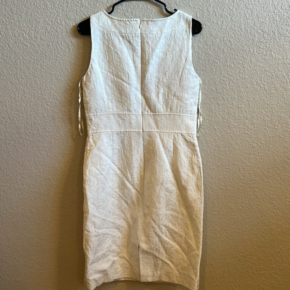 Antonio Melani Dress Ivory Size 8 Sleeveless - Picture 5 of 10